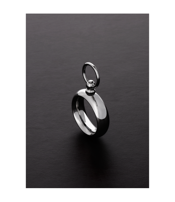 Steel by Shots Donut Ring met O-ring - 0.6 x 0.3 x 35 / 15 x 8 x 35 mm