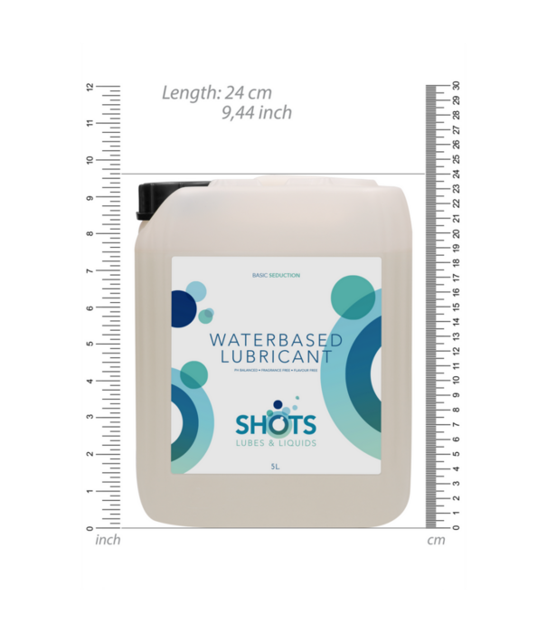 Shots Lubes  Liquids by Shots Waterbasis Glijmiddel - 1,3 gal / 5 l