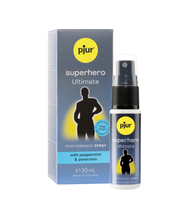 Pjur Superhero Ultimate - Performance Spray for Men - 0.7 fl oz / 20 ml