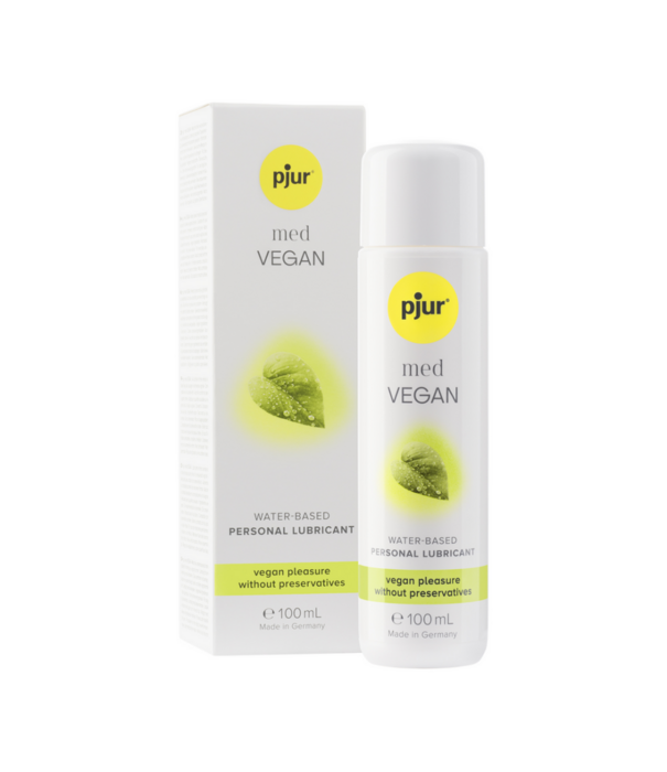 Pjur Med Vegan - Waterbased Vegan Lubricant - 3.4 fl oz / 100 ml