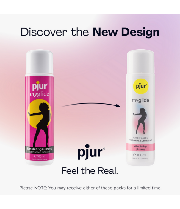 Pjur MyGlide - Stimulating Waterbased Lubricant for Women - 3.4 fl oz / 100 ml