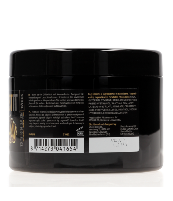 Fist It by Shots Verdoofd Glijmiddel - 17 fl oz / 500 ml