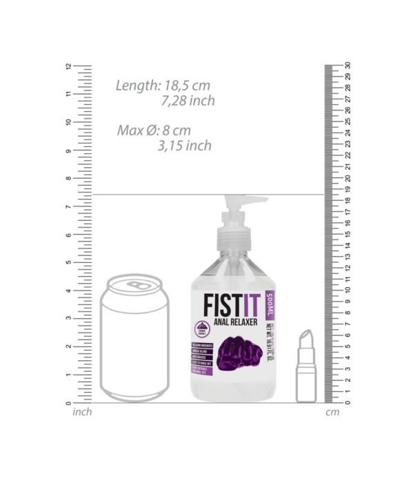 Fist It by Shots Anal Relaxer - 17 fl oz / 500 ml