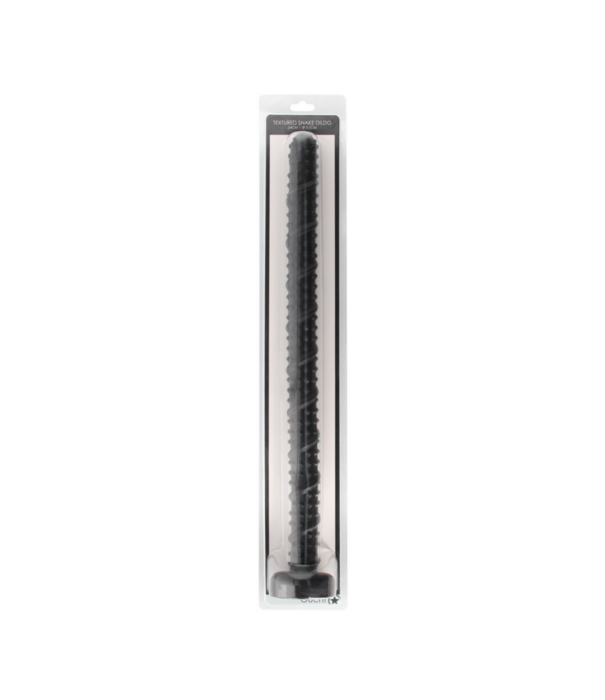 Ouch! by Shots Ass Textured Snake Dildo - 22 / 55 cm