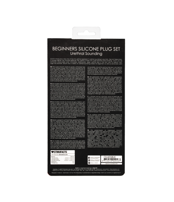 Ouch! by Shots Silicone Beginners Plug Set
