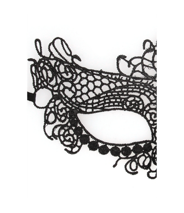 Ouch! by Shots Koningin - Zwarte Kantmasker