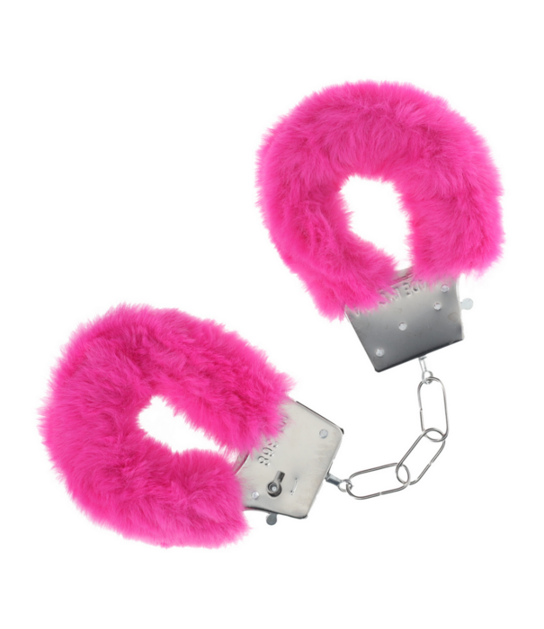 Ouch! by Shots Classic Fluffy Handboeien - Roze