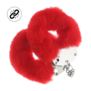 Zware Fluffy Handboeien - Rood