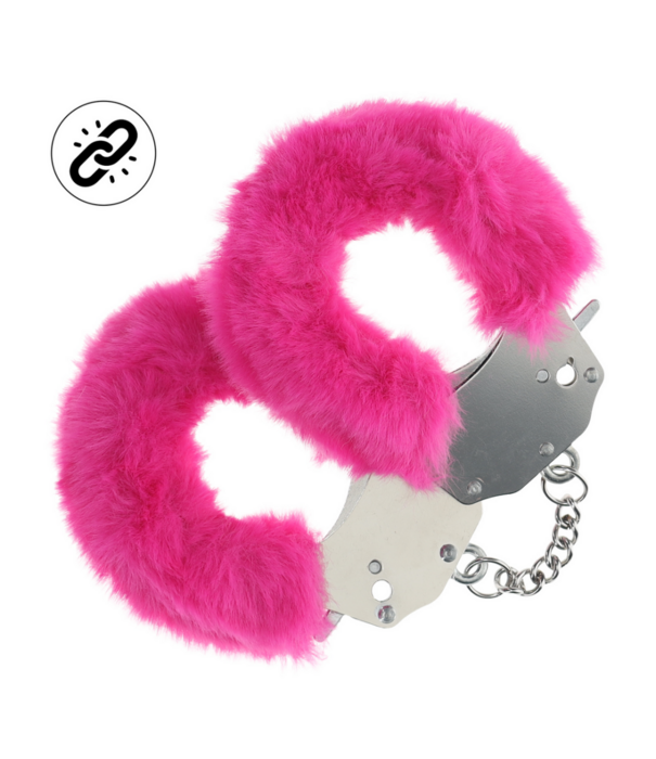Ouch! by Shots Zware Fluffy Handboeien - Roze