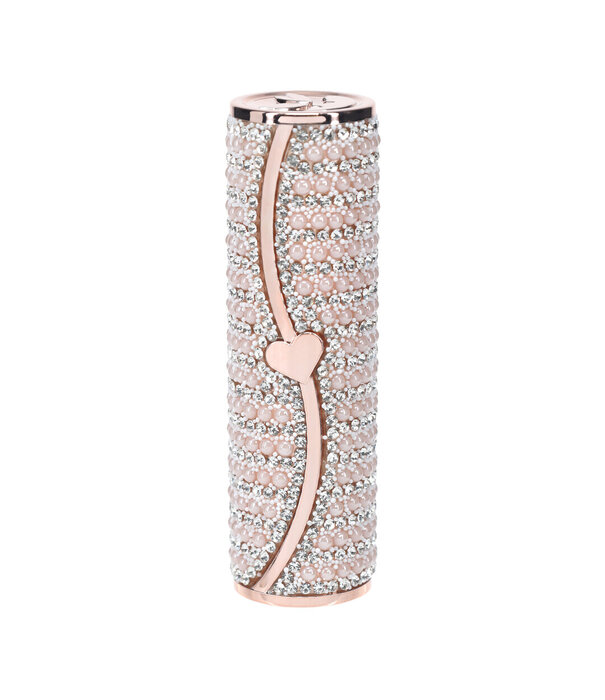 Loveline by Shots Candy - Lipstick Vibrator with 4 Attachments - Pink