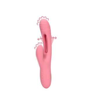 Flapperende G-Spot Rabbit Vibrator - Roze Arabesque