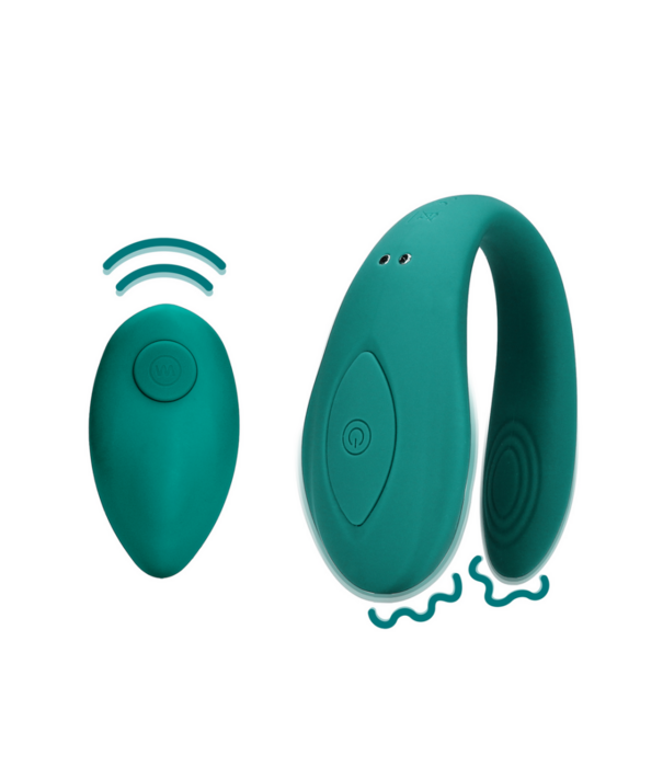 Loveline by Shots Koppel Speeltje met Afstandsbediening - Bimini Blauw