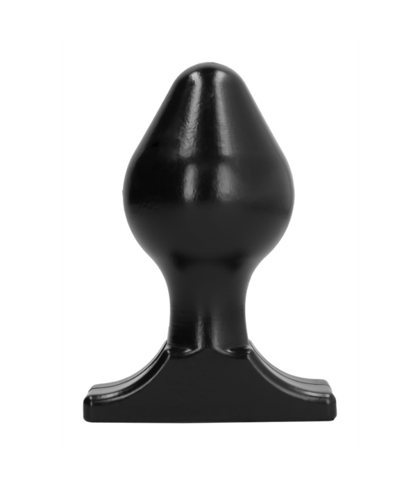 All Black Butt Plug - 6 / 16 cm