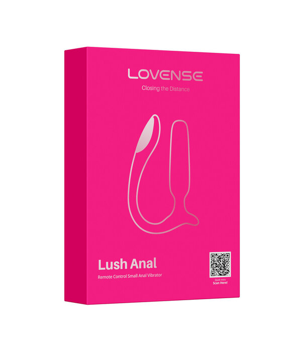 Lovense Lush Anal - Afstandsbediende Kleine Anale Vibrator - Roze