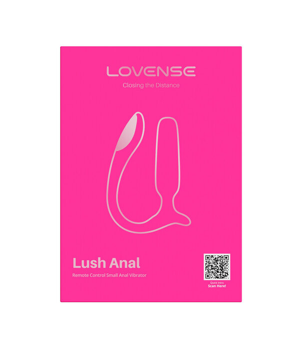 Lovense Lush Anal - Afstandsbediende Kleine Anale Vibrator - Roze