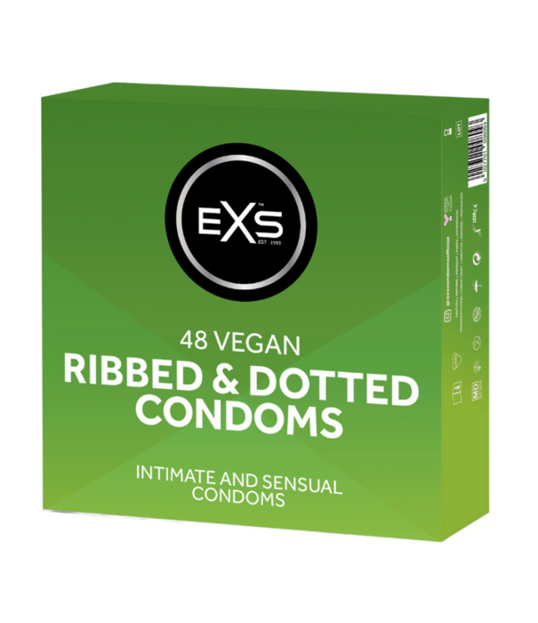 EXS Geribbelde en Geprikte Retailverpakking - 48 Stuks