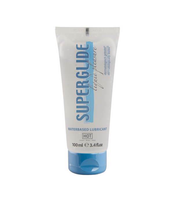 HOT Superglide Liquid Pleasure - Waterbased Lubricant - 3 fl oz / 100 ml