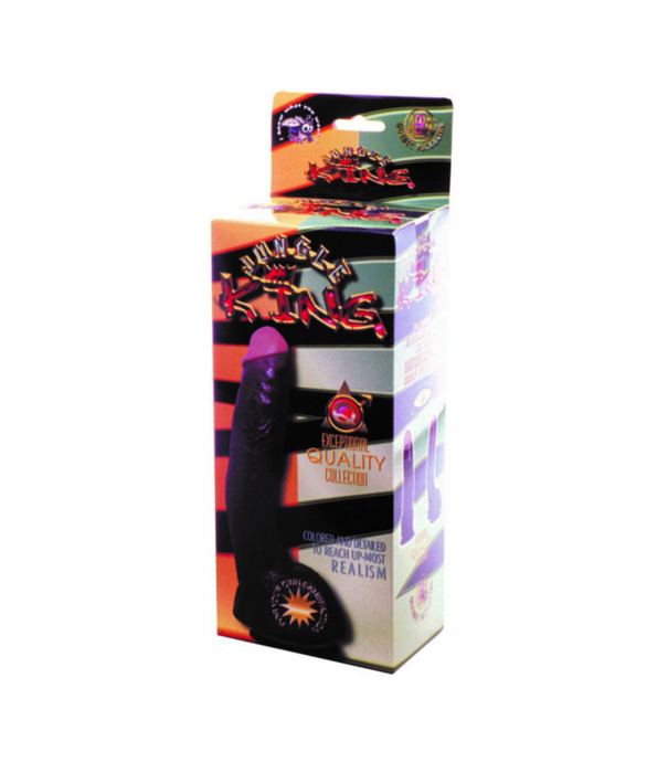 All Black Jungle King - Dildo - 10 / 25,5 cm