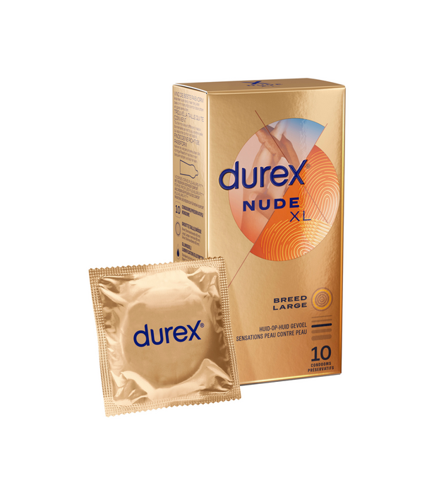 Durex Nude XL - Condooms - 10 Stuks