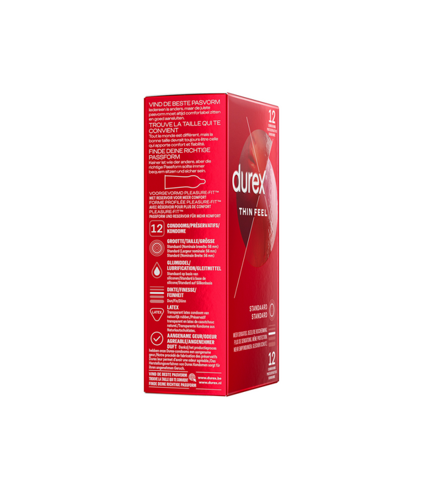 Durex Dunne Gevoel - Condoms - 12 Stuks