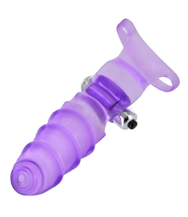 Dubbele Vinger Banger - Vibrerende G-Spot Handschoen