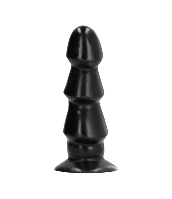 All Black Dildo - 7 / 17 cm