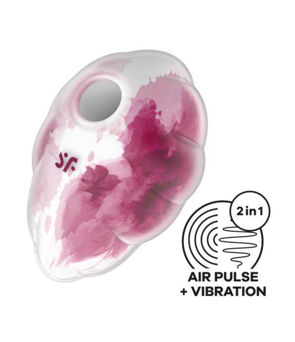 Satisfyer Cloud Dancer - Rode Print