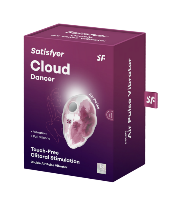 Satisfyer Cloud Dancer - Rode Print