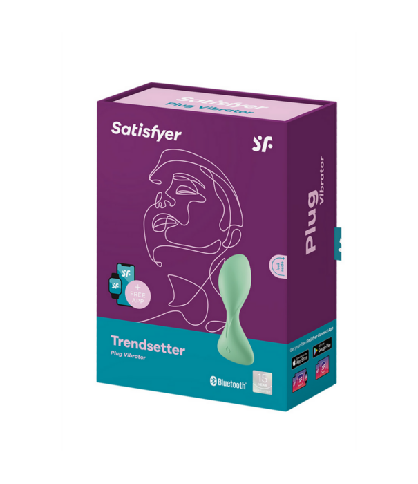 Satisfyer Trendsetter - Vibrerende Butt Plug - Lichtgroen