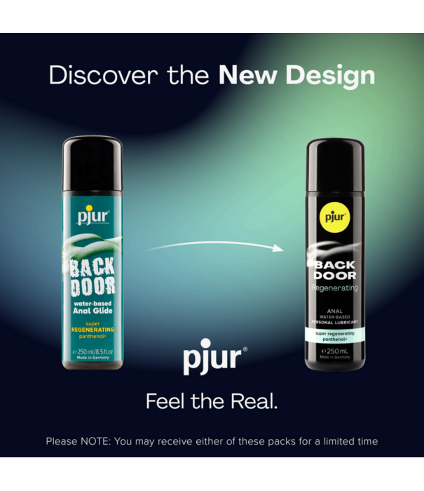 Pjur Backdoor Regenerating - Waterbased Anal Lubricant with Panthenol - 8.5 fl oz / 250 ml