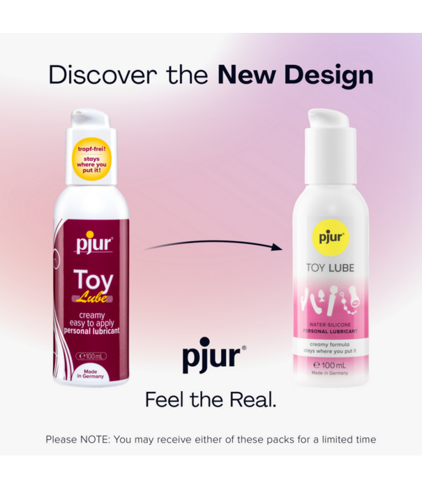 Pjur Toy Lube - Water and Siliconebased Lubricant - 3.4 fl oz / 100 ml