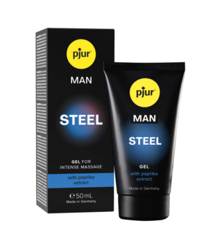 MAN Steel - Gel for Intense Massage - 1.7 fl oz / 50 ml