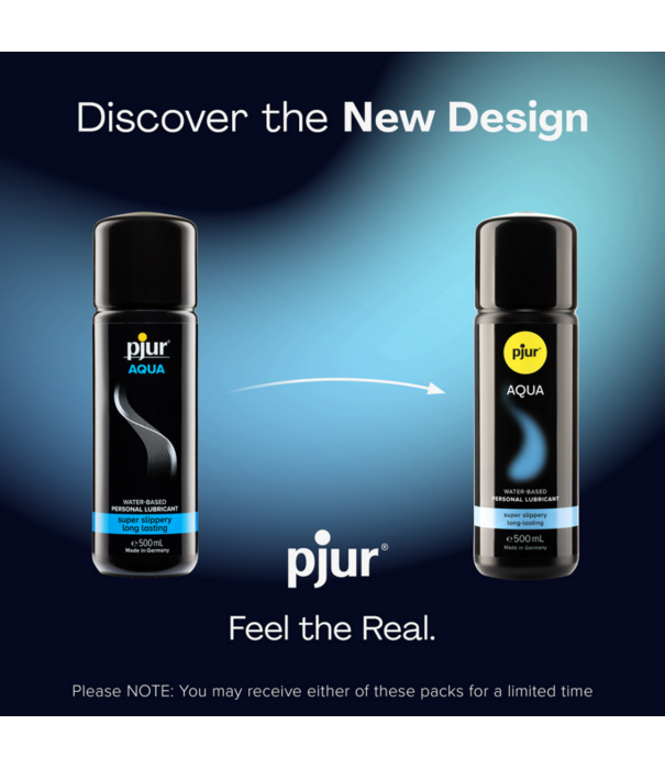 Pjur Aqua - Waterbased Lubricant - 17 fl oz / 500 ml