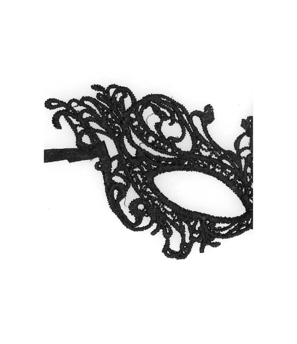 Ouch! by Shots Royal - Zwarte Kanten Masker