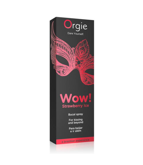 Orgie Wow! Aardbeienijs - Bucal Spray - 0,34 fl oz / 10 ml
