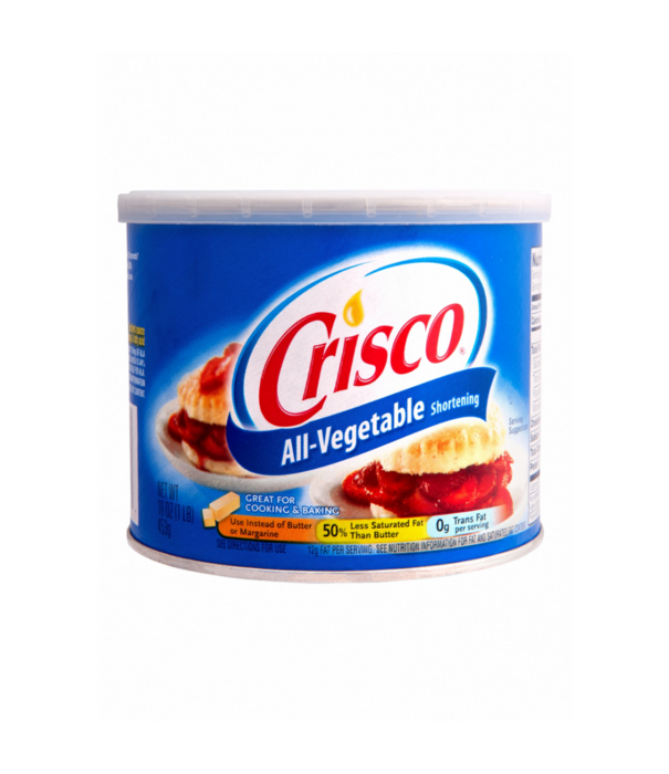 All-Vegetable Shortening - 16 oz / 453 gr