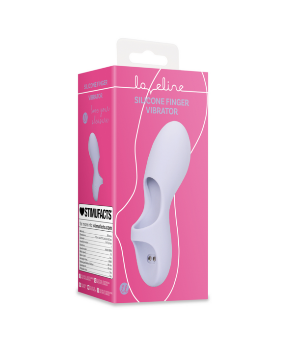 Loveline by Shots Siliconen Vinger Vibrator - Lavendel