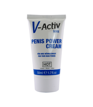 V-Activ - Penis Power Cream voor Mannen - 2 fl oz / 50 ml
