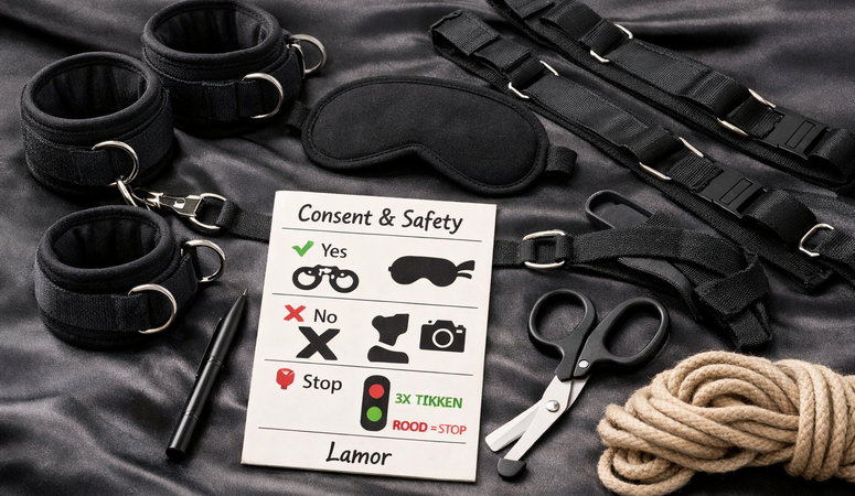 Beginnen met bondage-accessoires: veilig & spannend