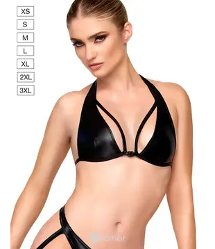Troublemaker bralette wetlook, F391