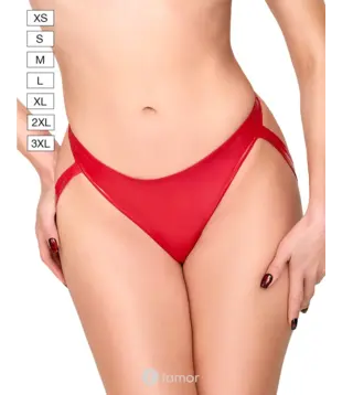 Troublemaker string wetlook jockstrap Rood, F394