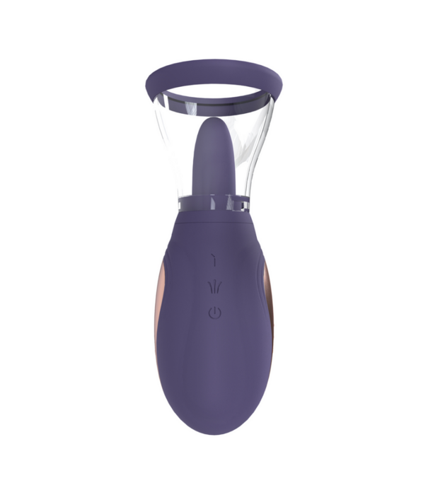 Pumped by Shots Enhance - Oplaadbare Vulva en Borst Pomp - Paars