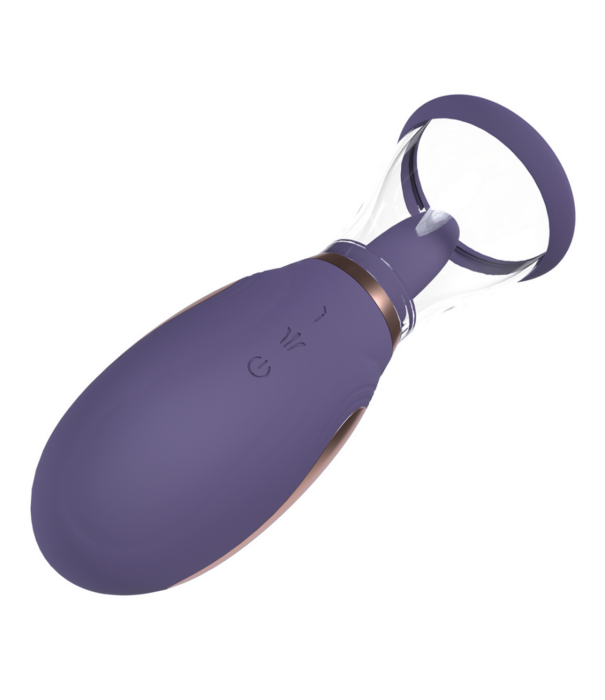 Pumped by Shots Enhance - Oplaadbare Vulva en Borst Pomp - Paars