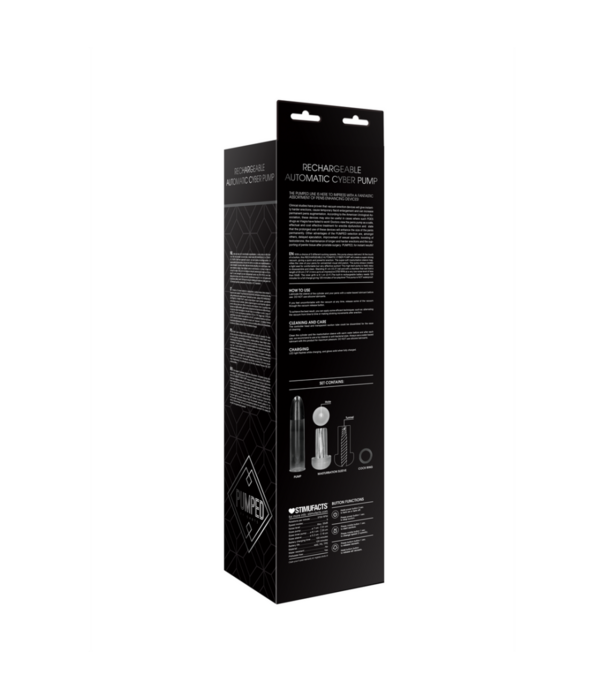 Pumped by Shots Oplaadbare Automatische Cyber Pomp met Sleeve