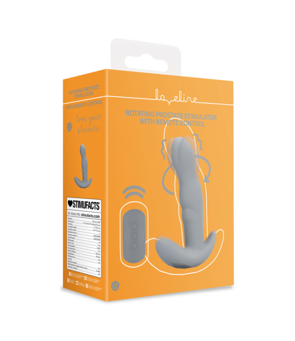Loveline by Shots Roterende prostaatstimulator met afstandsbediening
