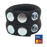 Verstelbare Leren Ballstretcher 140 gr - Zwart