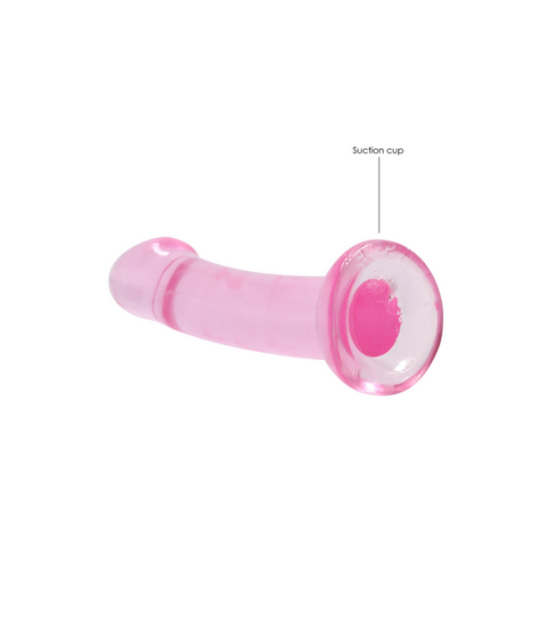 RealRock by Shots Niet-realistische dildo met zuignap - 7 / 17 cm