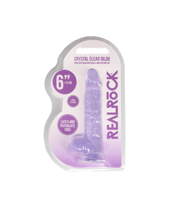 RealRock by Shots Realistische Dildo met Ballen - 6 / 15 cm