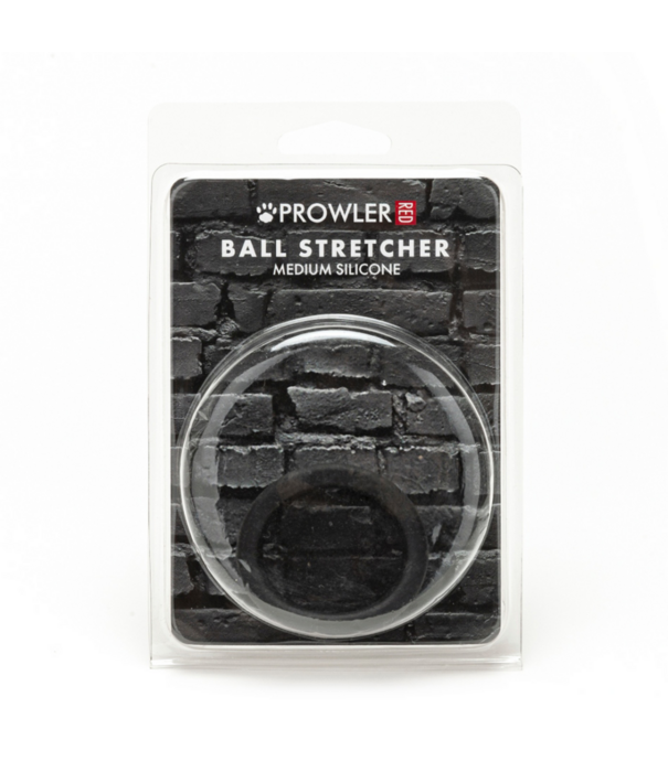 Prowler Red Silicone Ball Stretcher - Medium - Zwart