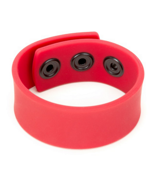 Prowler Red Silicone Cock Strap - Rood